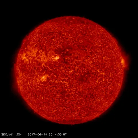 Image of Sun's transition region