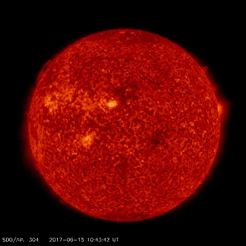 Image of Sun's transition region