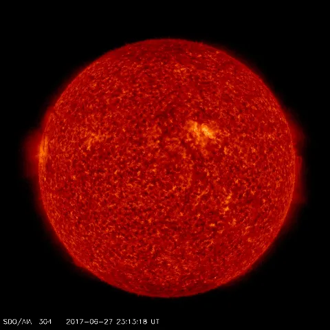 Image of Sun's transition region