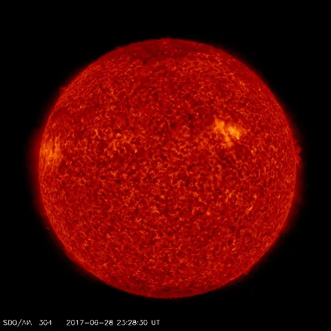 Image of Sun's transition region