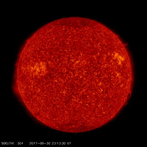 Image of Sun's transition region