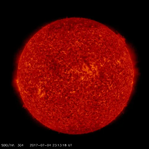 Image of Sun's transition region