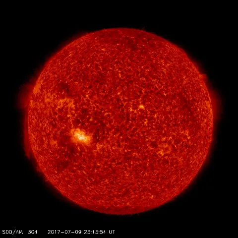 Image of Sun's transition region