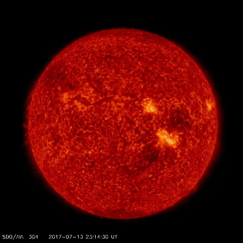 Image of Sun's transition region