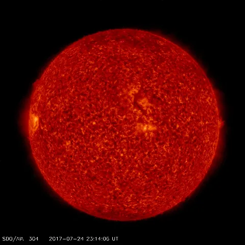 Image of Sun's transition region