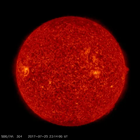 Image of Sun's transition region