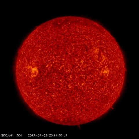 Image of Sun's transition region