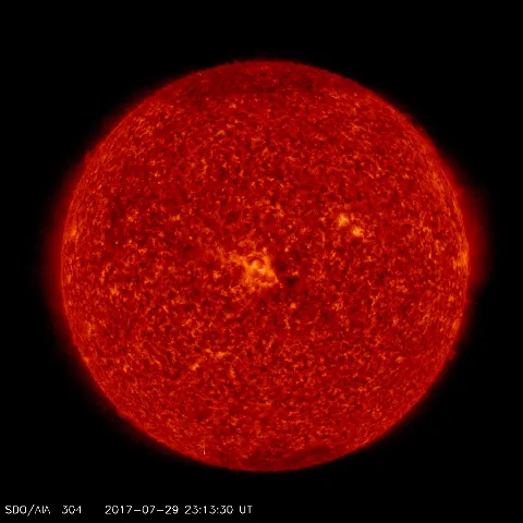 Image of Sun's transition region