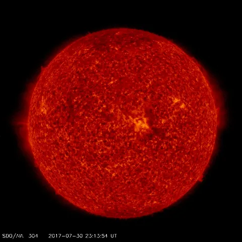 Image of Sun's transition region