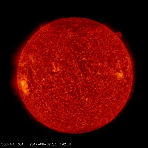 Image of Sun's transition region