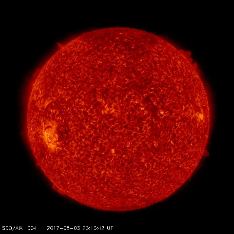 Image of Sun's transition region