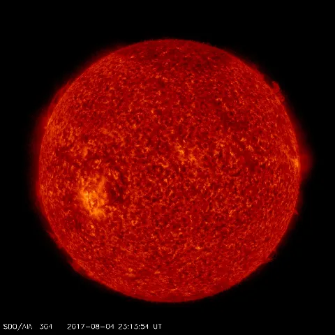 Image of Sun's transition region