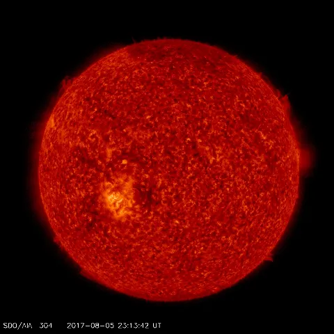 Image of Sun's transition region