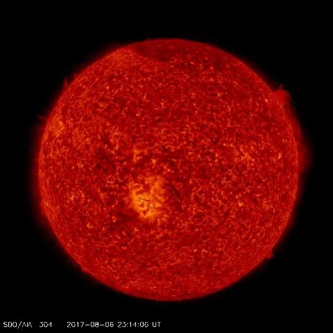 Image of Sun's transition region