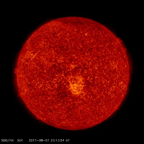 Image of Sun's transition region