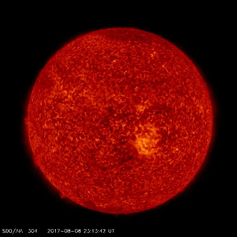 Image of Sun's transition region