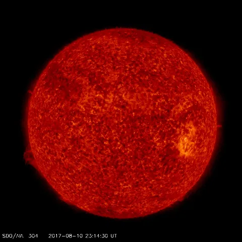 Image of Sun's transition region