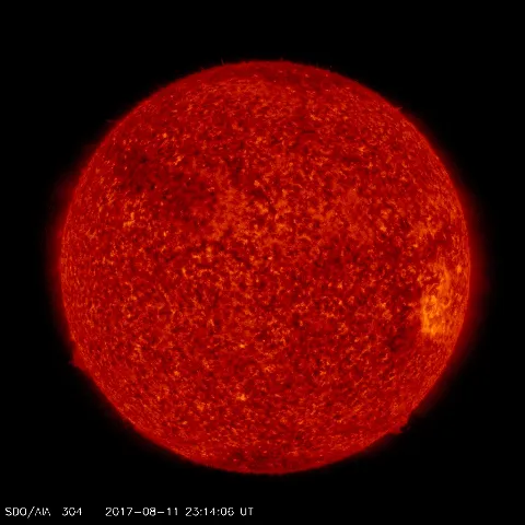 Image of Sun's transition region