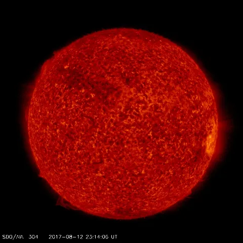 Image of Sun's transition region