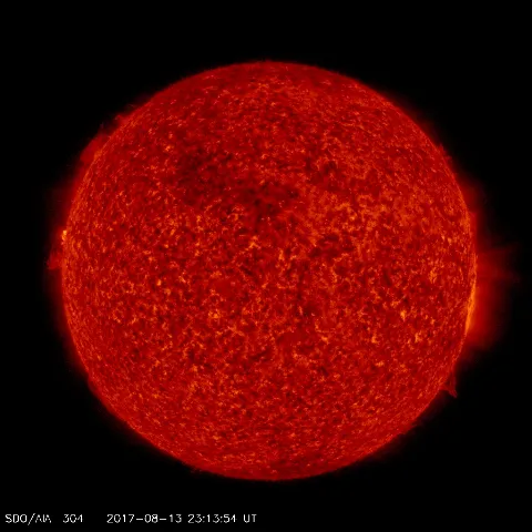 Image of Sun's transition region