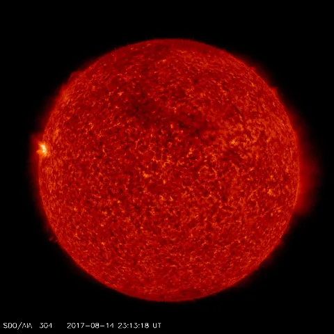 Image of Sun's transition region