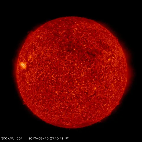 Image of Sun's transition region