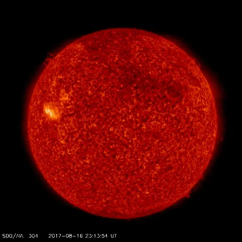 Image of Sun's transition region