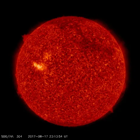 Image of Sun's transition region