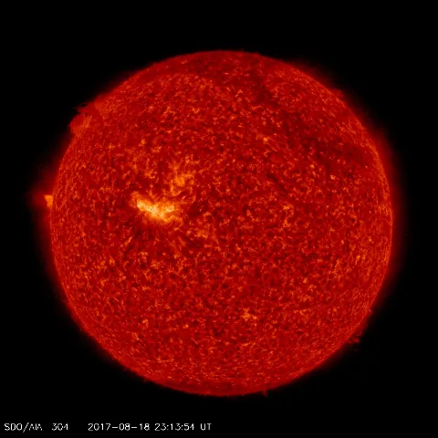 Image of Sun's transition region