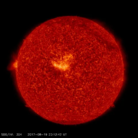 Image of Sun's transition region