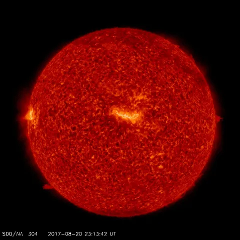 Image of Sun's transition region