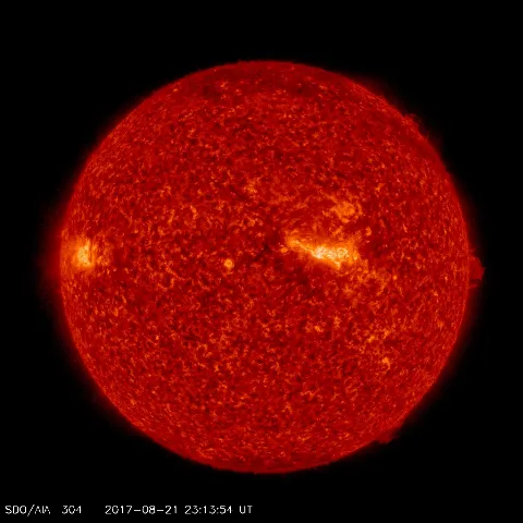 Image of Sun's transition region