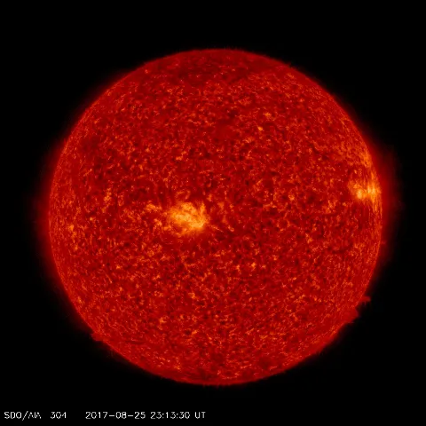 Image of Sun's transition region