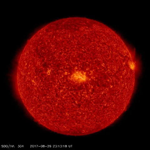 Image of Sun's transition region