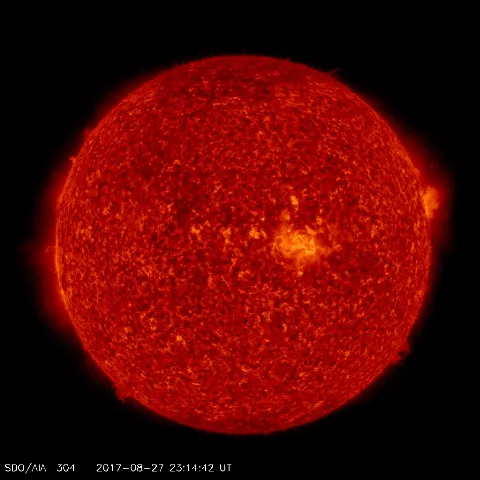 Image of Sun's transition region