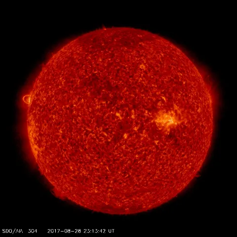 Image of Sun's transition region