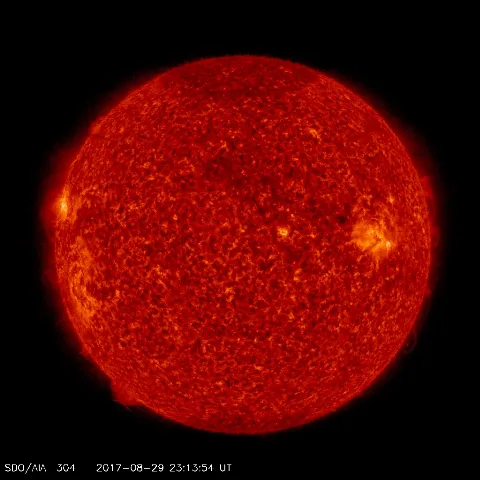 Image of Sun's transition region