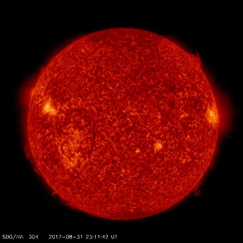 Image of Sun's transition region