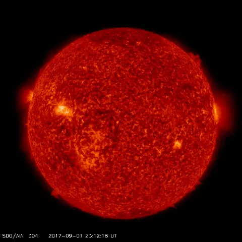 Image of Sun's transition region