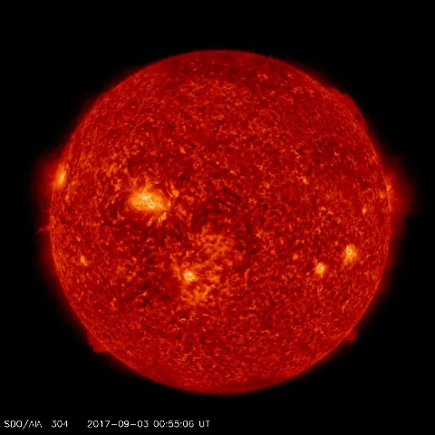 Image of Sun's transition region