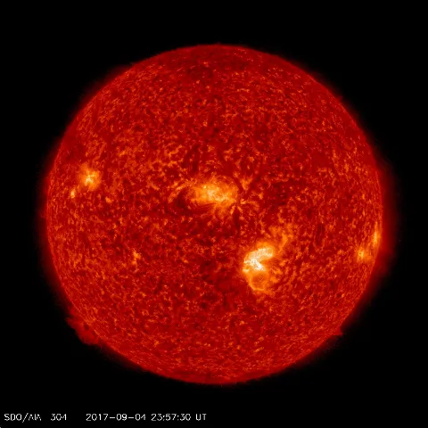 Image of Sun's transition region