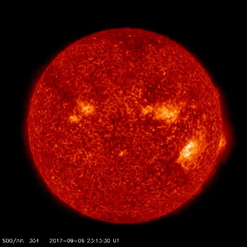 Image of Sun's transition region