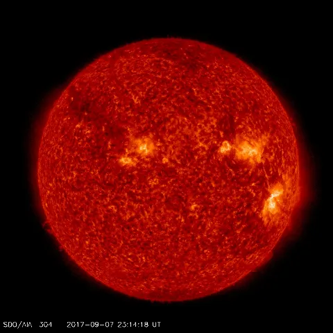 Image of Sun's transition region