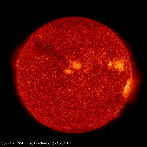 Image of Sun's transition region