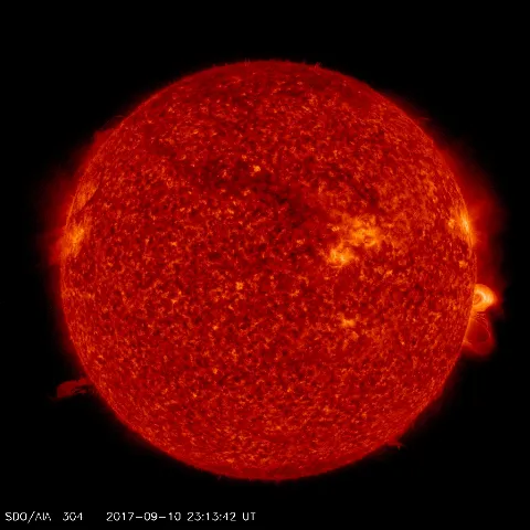 Image of Sun's transition region