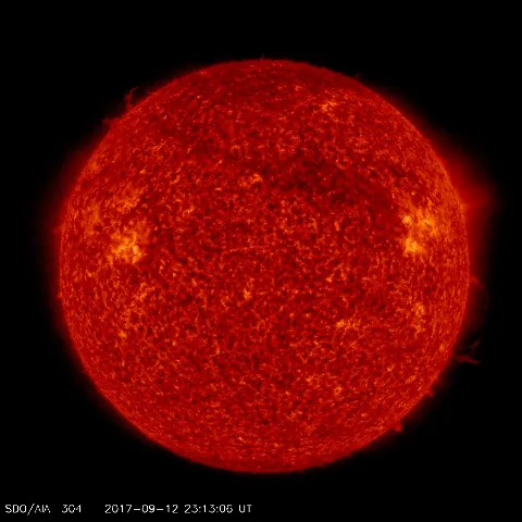 Image of Sun's transition region