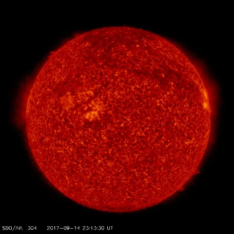 Image of Sun's transition region