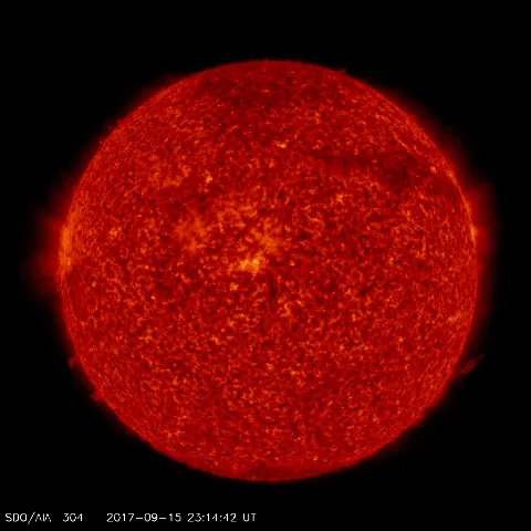 Image of Sun's transition region