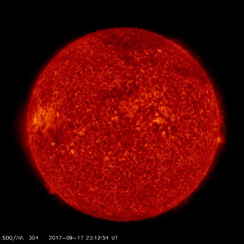 Image of Sun's transition region