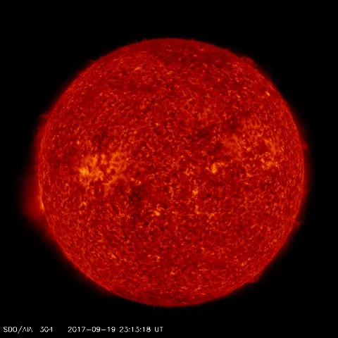 Image of Sun's transition region